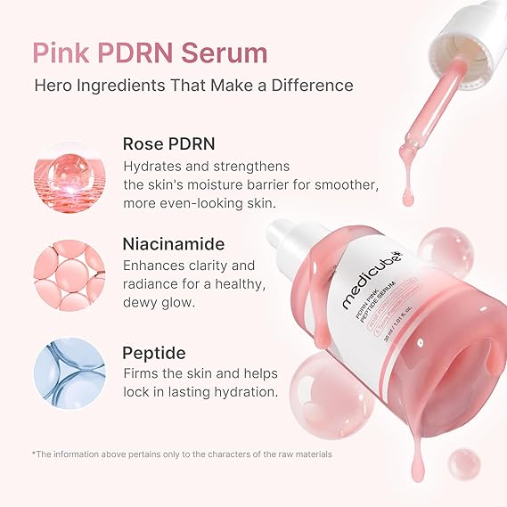 [Medicube] PDRN Pink Peptide Serum 1.01 fl oz (30ml)