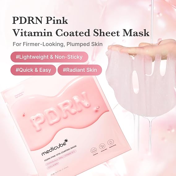 [Medicube] PDRN Pink Vita Coating Mask 0.77 oz (22g)