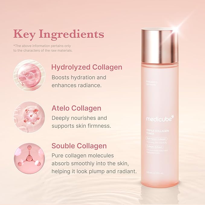 [Medicube] Triple Collagen Toner 4.0 4.73 fl oz (140ml)