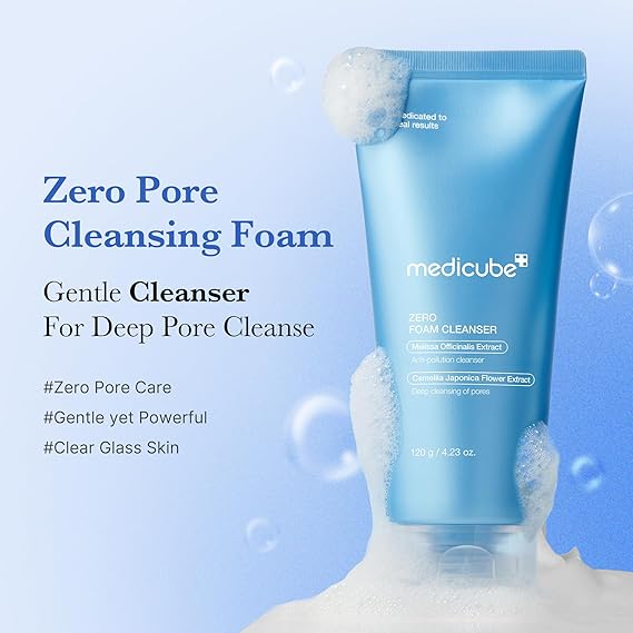 [Medicube] Zero Foam Cleanser 4.23 oz (120g)