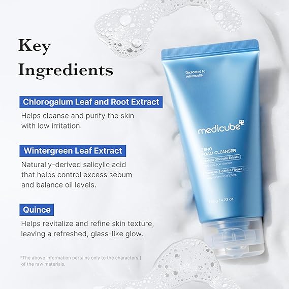 [Medicube] Zero Foam Cleanser 4.23 oz (120g)