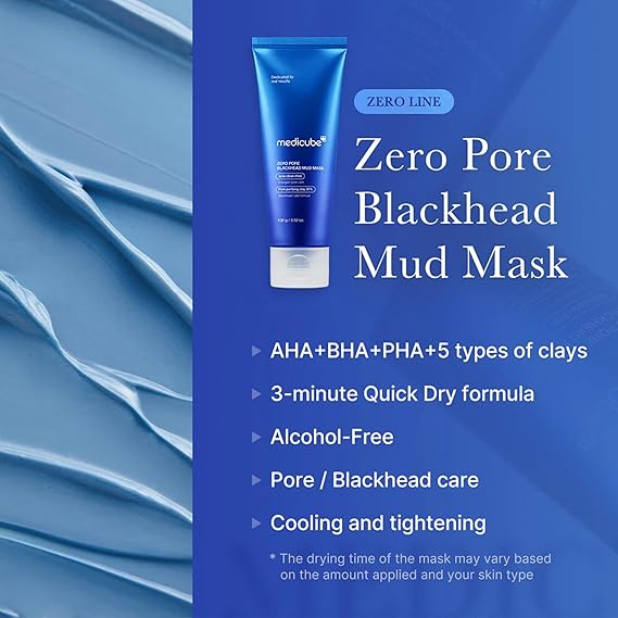 [Medicube] Zero Pore Blackhead Mud Mask 3.52 oz (100g)