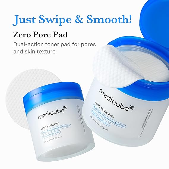 [Medicube] Zero Pore Pad 2.0 5.46 oz (155g) (70Pads)