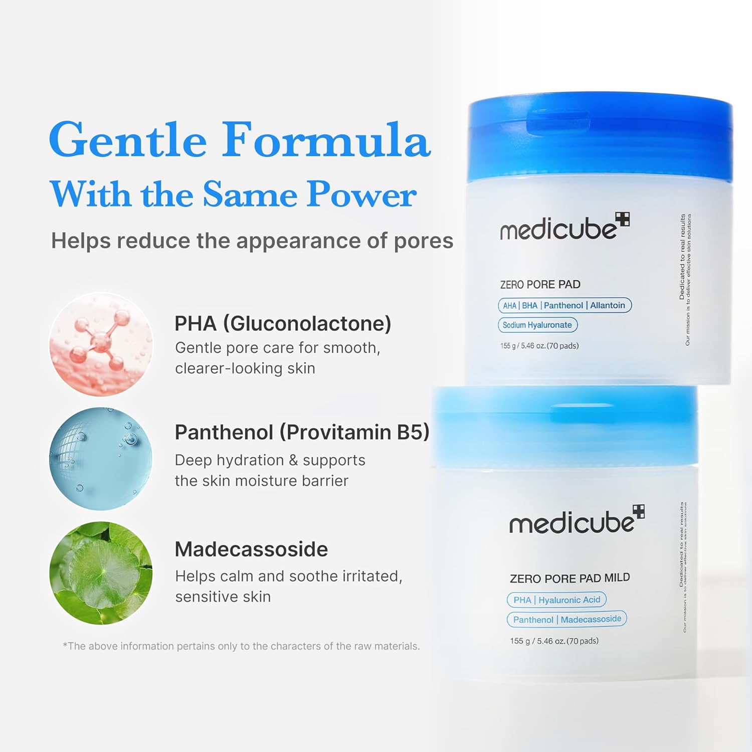 [Medicube] Zero Pore Pad Mild  5.46 oz (155g) (70Pads)
