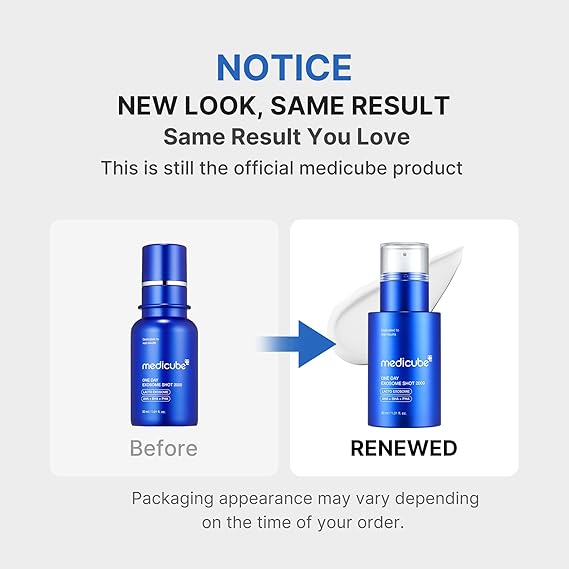 [Medicube] One Day Exosome Shot Pore Ampoule 2000 1.01 fl oz (30ml)