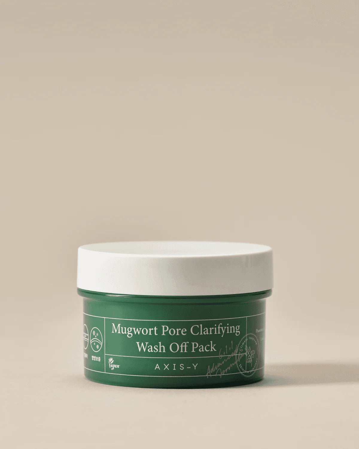 [Axis-Y] Mugwort Pore Clarifying Wash Off Pack (3.38 fl oz / 100 ml)