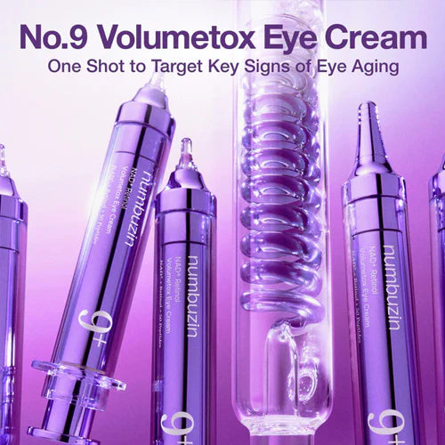 [Numbuzin] No.9 NAD+ Retinol Volumetox Eye Cream 0.33 fl oz (10ml)