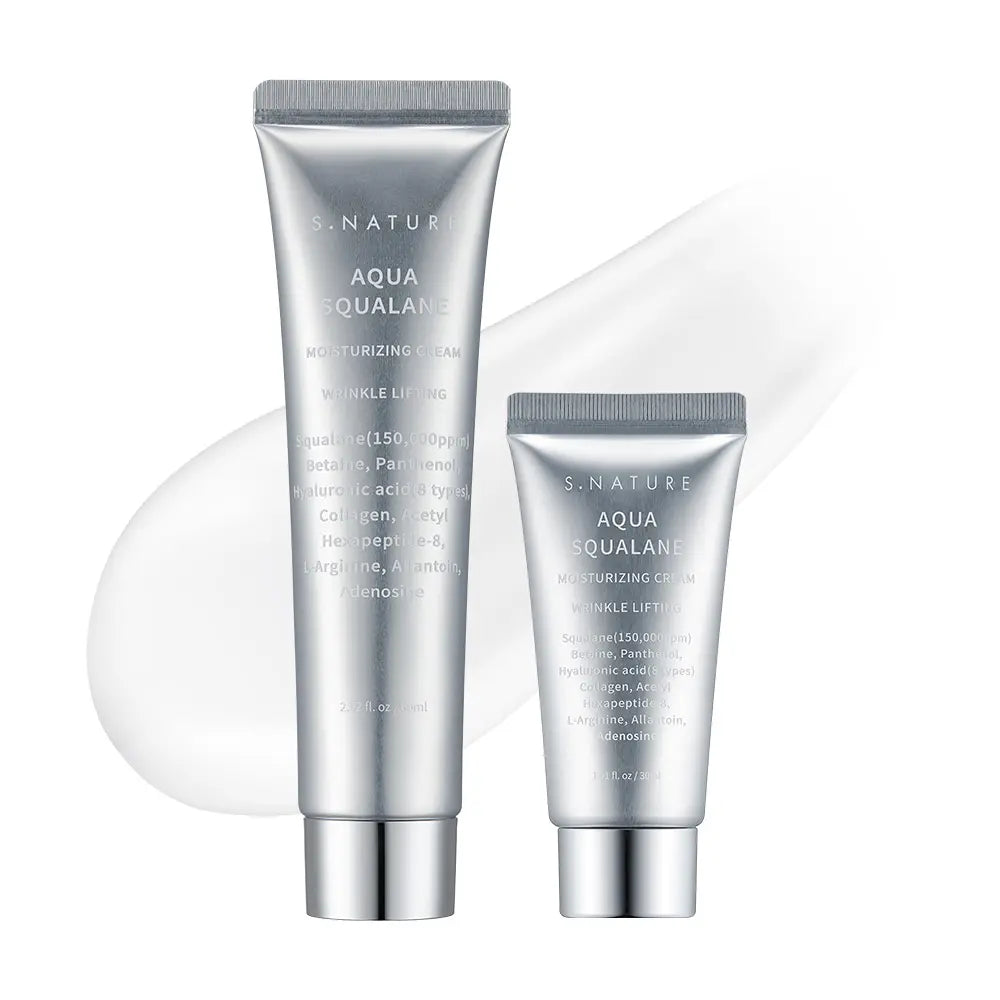 [S.NATURE] Aqua Squalane Moisture Cream 60ml+30ml