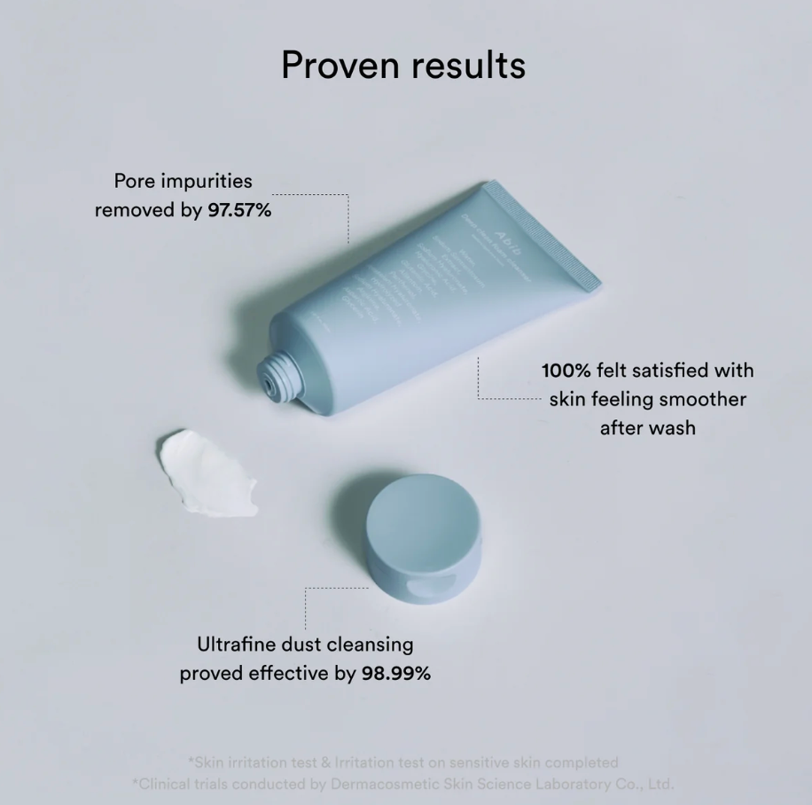 [Abib] Deep Clean Foam Cleanser Sedum hyaluron foam 5.07 fl oz (150ml)