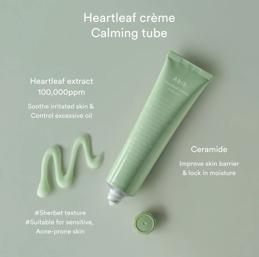 [Abib] Heartleaf Cream Calming Tube 2.54 fl oz (75ml)
