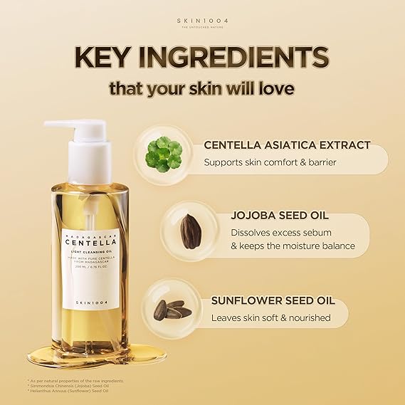 [Skin1004] Madagascar Centella Light Cleansing Oil 6.76 fl oz (200ml)