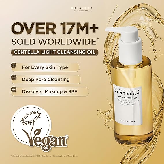[Skin1004] Madagascar Centella Light Cleansing Oil 6.76 fl oz (200ml)
