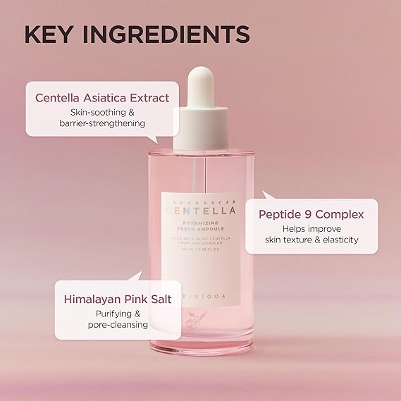 [Skin1004] Madagascar Centella Poremizing Fresh Ampoule 3.38 fl oz (100ml)