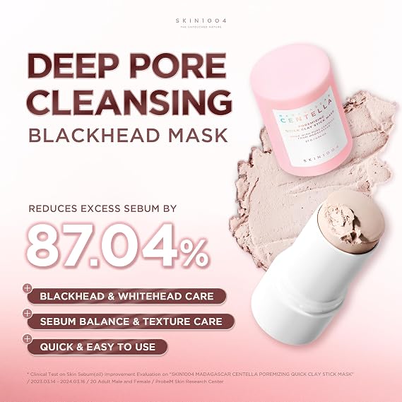 [Skin1004] Madagascar Centella Poremizing Quick Clay Stick Mask 0.95 oz (27g)