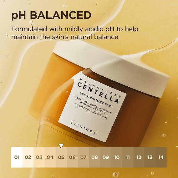 [Skin1004] Madagascar Centella Quick Calming Pad 4.39 fl oz (130ml) (70Pads)