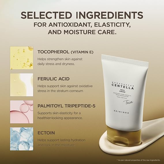 [Skin1004] Madagascar Centella Teca Cream 2.53 fl oz (75ml)