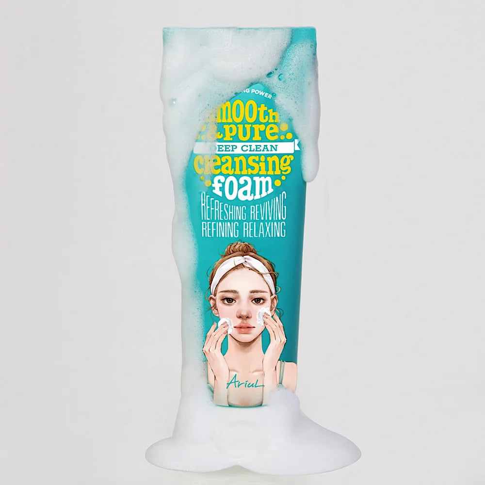 [Ariul] Smooth & Pure Cleansing Foam (80ml/120ml)