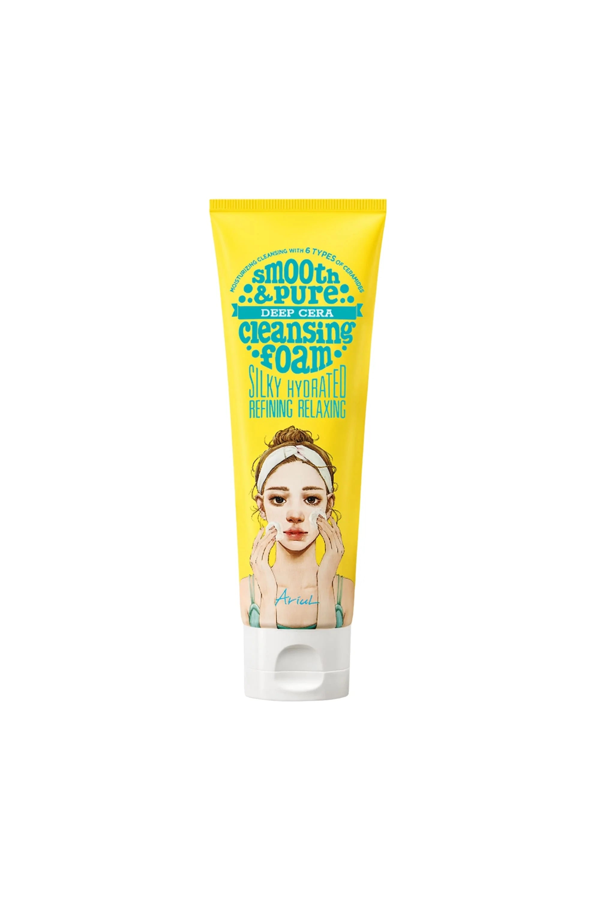 [Ariul] Smooth & Pure Deep Cera Cleansing Foam (120ml)
