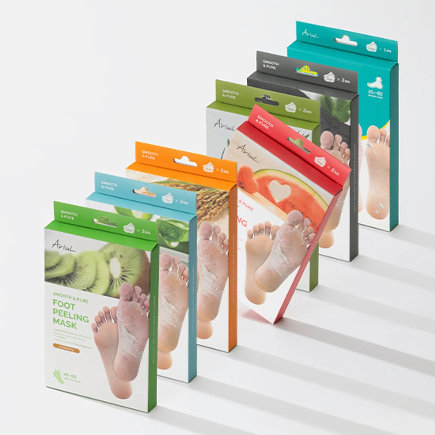 [Ariul] Smooth & Pure Foot Peeling Mask 2ea (7 Options)
