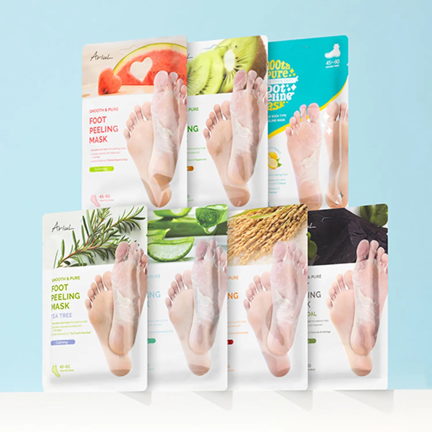 [Ariul] Smooth & Pure Foot Peeling Mask 2ea (7 Options)