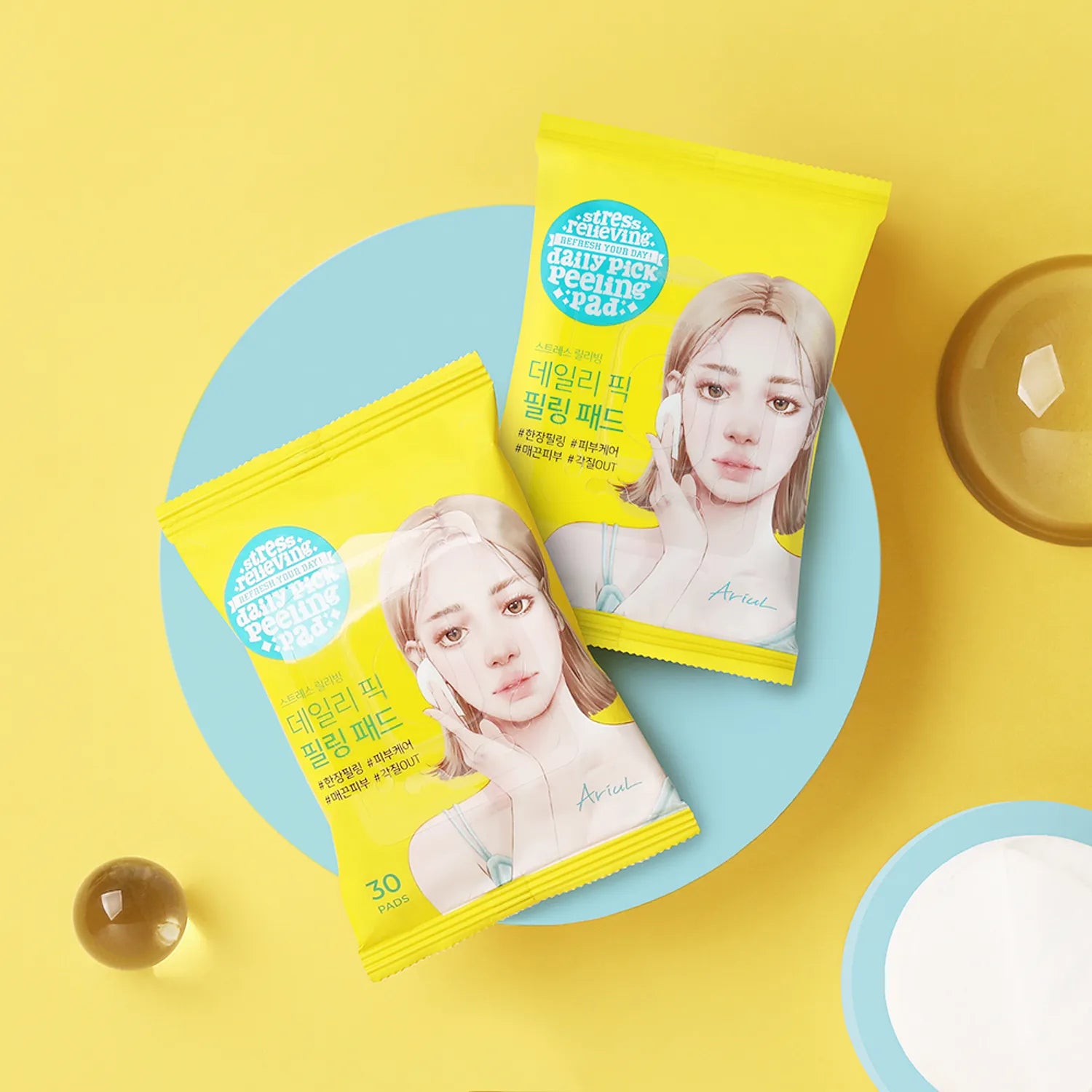 [Ariul] Stress Relieving Daily Pick Peeling Pad (30sheets)