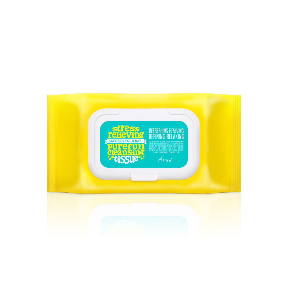 [Ariul] Stress Relieving Purefull Cleansing Tissue (15P/80P)