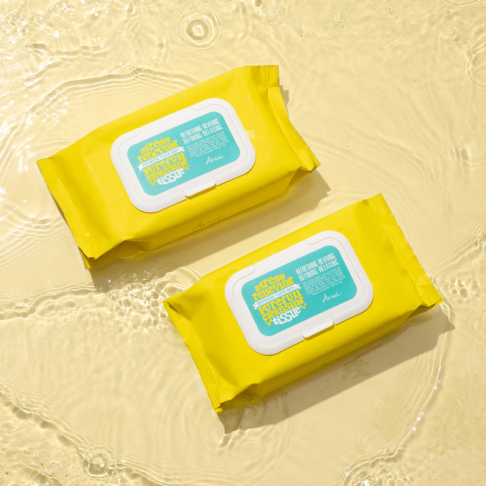 [Ariul] Stress Relieving Purefull Cleansing Tissue (15P/80P)