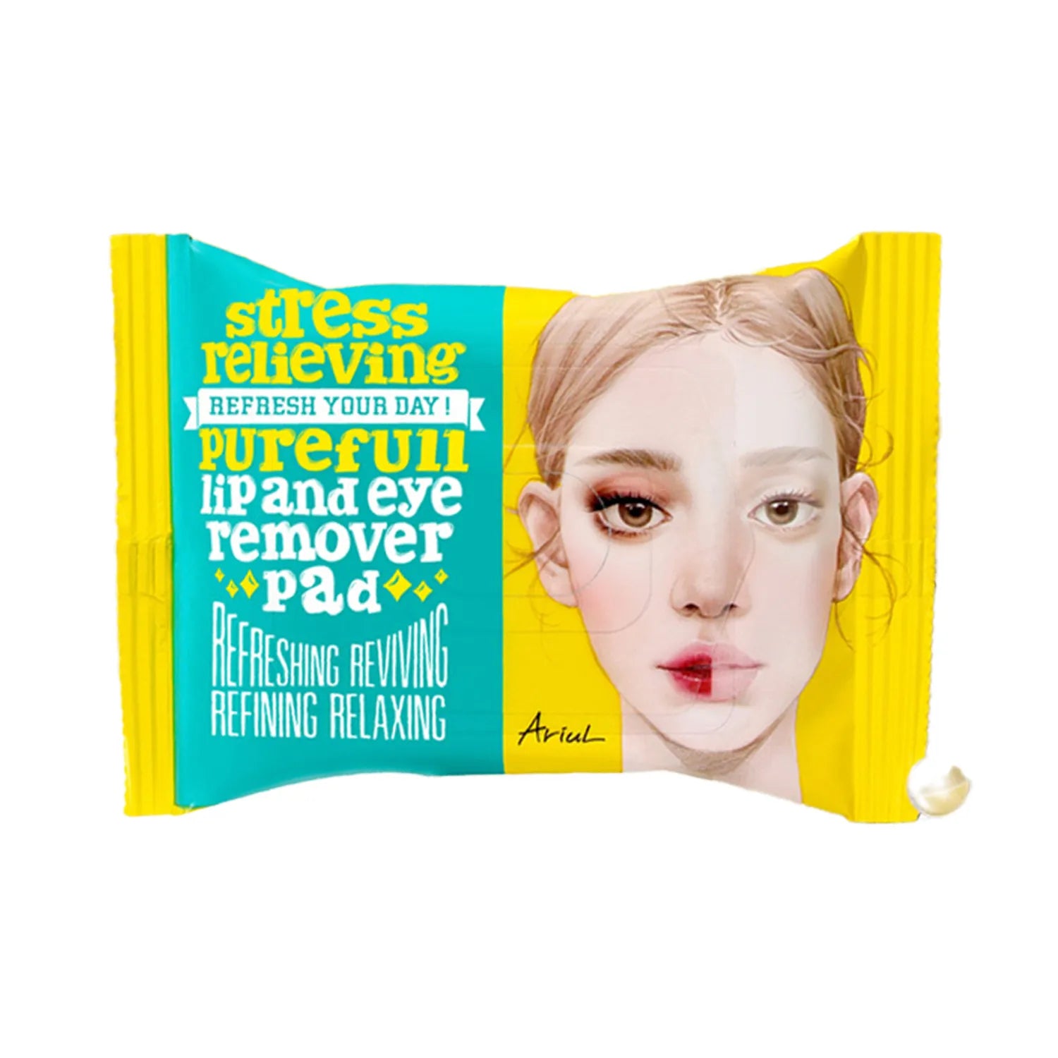 [Ariul] Stress Relieving Purefull Lip and Eye Remover Pad (10P/30P)