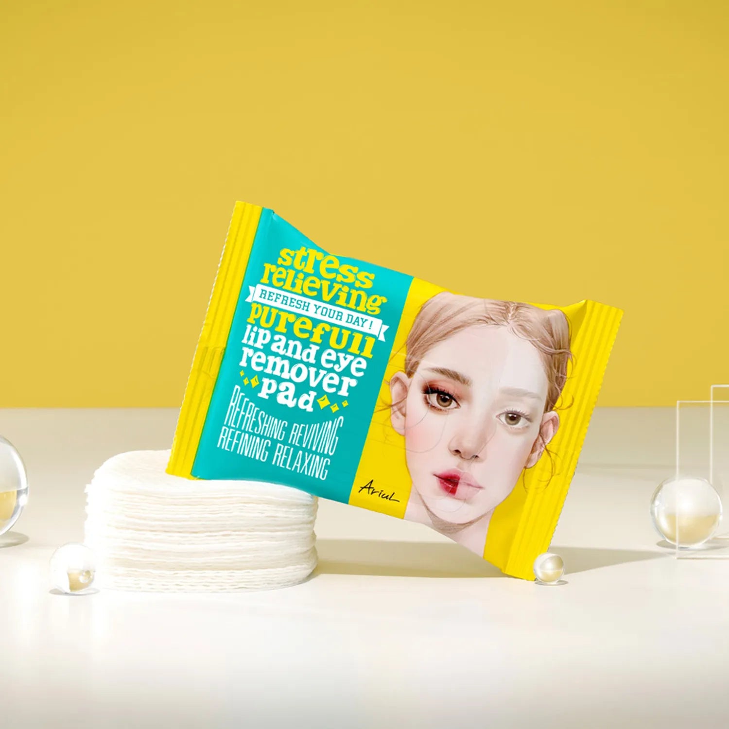 [Ariul] Stress Relieving Purefull Lip and Eye Remover Pad (10P/30P)