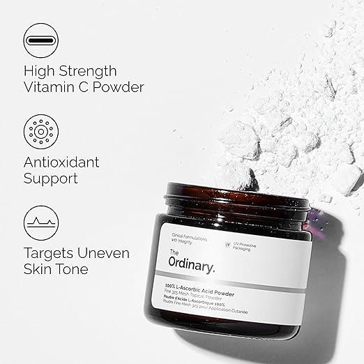 [The ordinary] 100% L-Ascorbic Acid Powder 0.70 oz (20g)