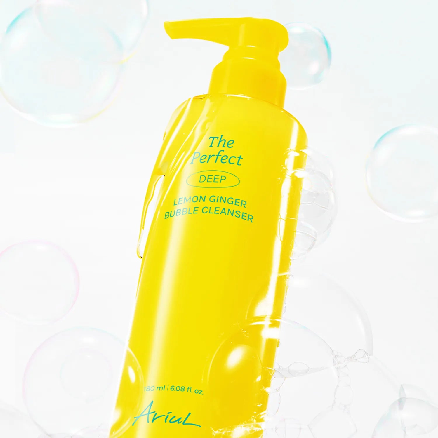[Ariul] The Perfect Lemon Ginger Bubble Cleanser 6.08 fl oz (180ml)