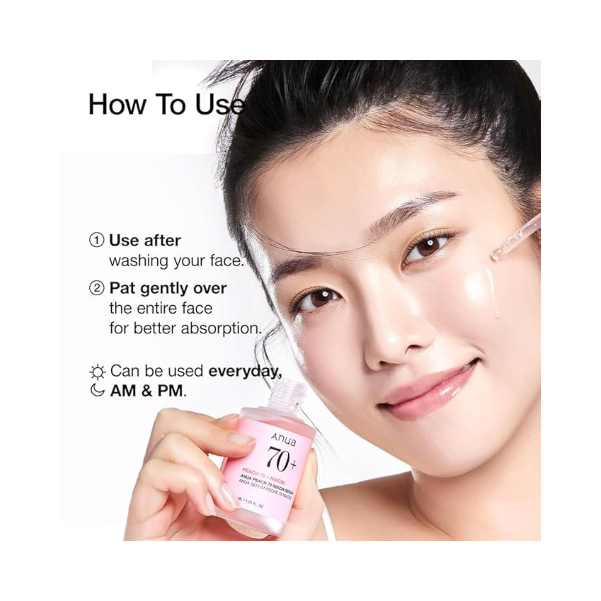 [Anua] Peach 70 Niacin Serum 1.01 fl oz (30ml)