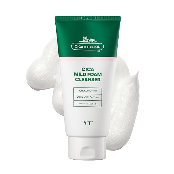 [VT] Cica Mild Foam Cleanser 10.14 fl oz (300ml)