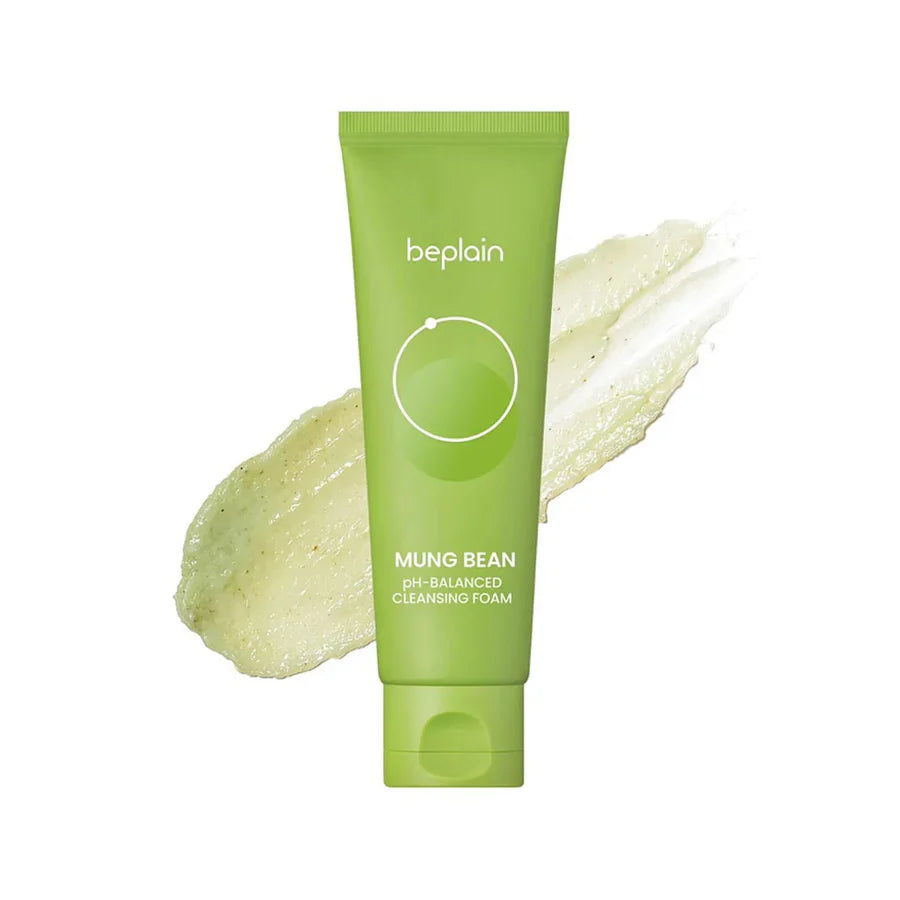 [beplain] Mung Bean pH-Balanced Cleansing Foam_5.41fl oz (160ml)