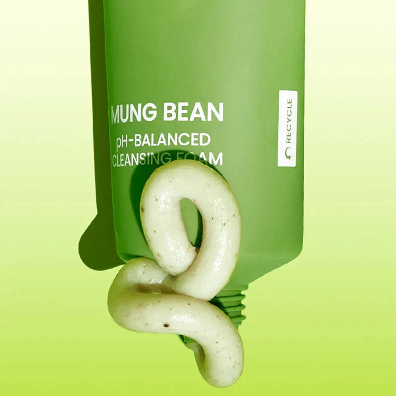 [beplain] Mung Bean pH-Balanced Cleansing Foam_5.41fl oz (160ml)